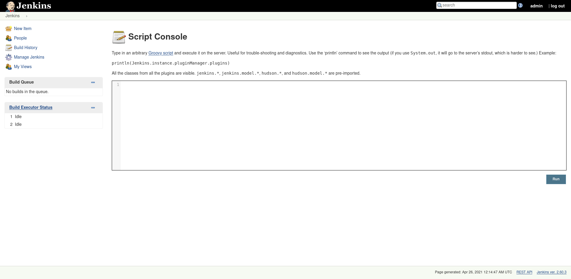 Jenkins Script